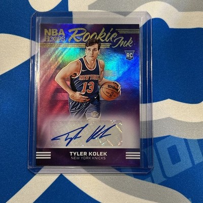 Tyler Kolek 2024-25 Panini NBA Hoops Auto Rookie Ink #RI-KOL Knicks RC SP