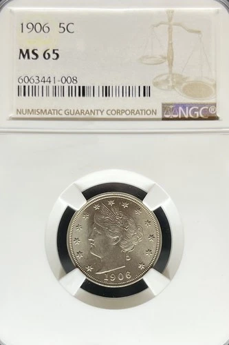 1906 Liberty Nickel MS65 NGC (#PA6063441008)