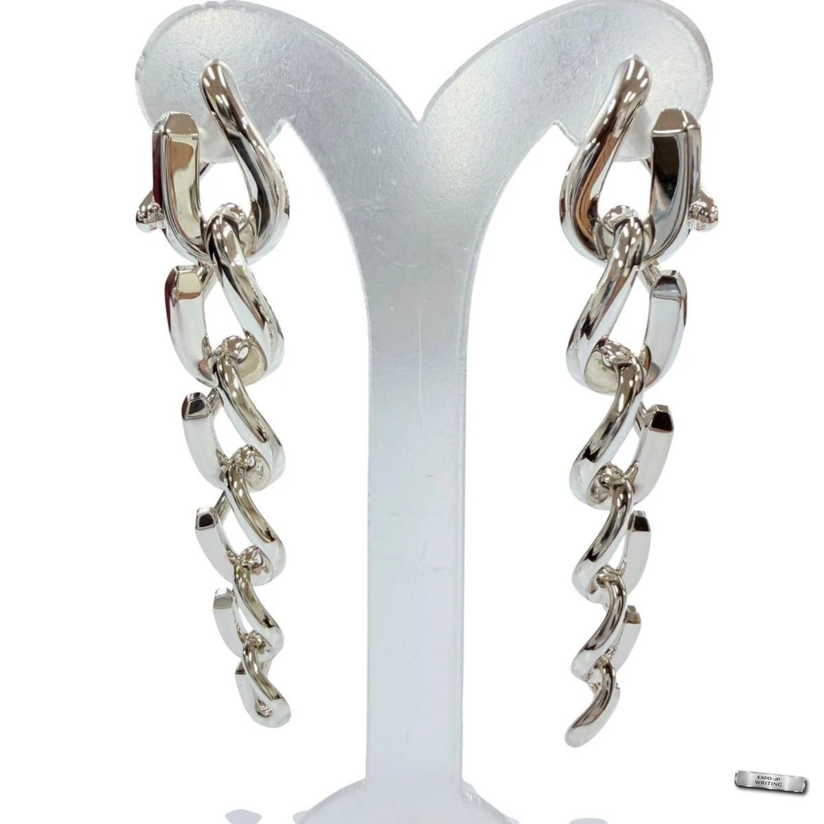 TIFFANY&Co. Geschmiedete Ohrhänger Glieder AG925 Silber 20,9 g Unisex