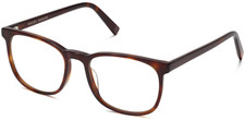 Warby Parker BODIE Eyeglasses Frames Medium 52-18-145 mm Rye Tortoise NWT 