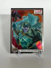 RONAN THE ACCUSER 2023 Upper Deck Marvel Platinum Base Card #27