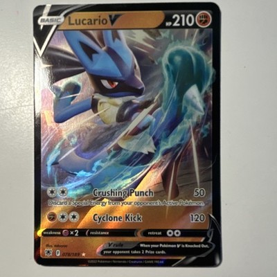 Pokémon TCG Lucario V Ultra Rare Holo Swsh10 Astral Radiance 078/189 210 HP EN