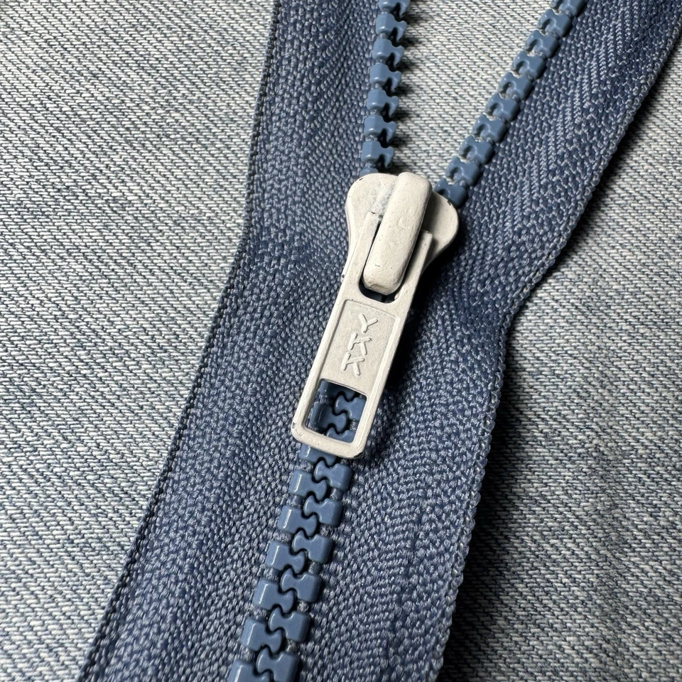 YKK Vislon 5V Zipper Pull Slider White Color Qty 12 Pack Bulk Lot Made in USA - Image 4 of 4