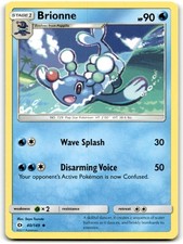 brionne pokemon card value Primarina 41/149 Sun Moon - Rare - Evolution lot Uncommon Retreat cost Brionne #40 Prices | Pokemon