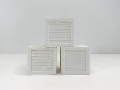 3x Custom 3D Printed Crates For 6  G.I. Joe Classified NECA 7 
