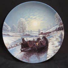 Wedgwood Between the Locks Limited Edition Signed by  Alan Firth Collector Plate