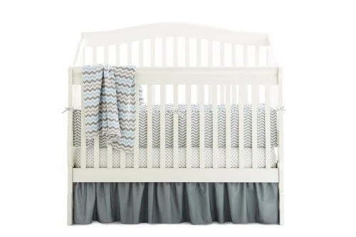 Manta de cuna azul en zigzag de algodón suave 30x30 apta para viajar lavable a máquina Foto 4 de 4