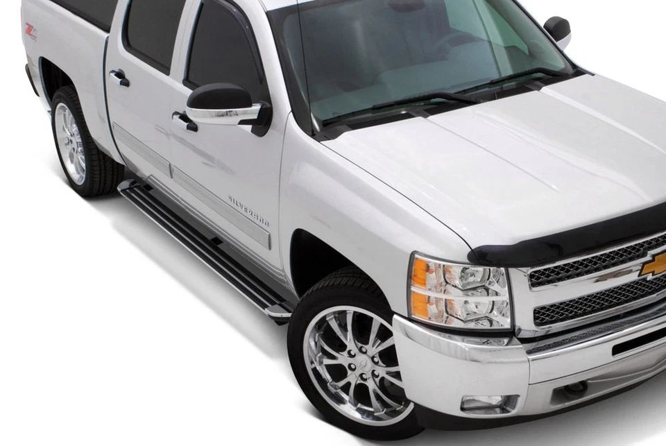 For Jeep Grand Cherokee 11-21 5.5" Crossroads Cab Length Chrome Running Boards Foto 3 de 4