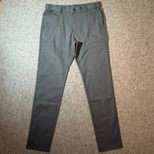 Jack Archer Mens Deep Blue 33/34 Tech Travel Golf Performance Pants Office NWOT