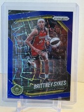 BRITTNEY SYKES 2025 Panini WNBA Prizm BLUE VELOCITY #121 Seattle Storm