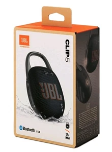 JBL Clip 5 Waterproof Bluetooth Portable Speaker - Black (4th of July Sale)