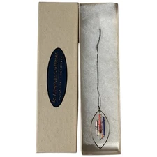 An American Craftsman Handmade 925 Sterling Silver Bead Mobile Necklace Vintage 