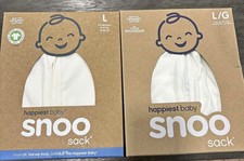 2 pack Happiest Baby Snoo Sleep Sack Large New In box