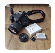 Canon EOS 600D 18.0MP DSLR Camera w/ EF-S 18-55mm Lens Kit