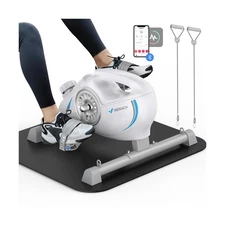 Under Desk Bike Pedal Exerciser, Quiet Magnetic Mini Exercise Bike ... Fast Ship