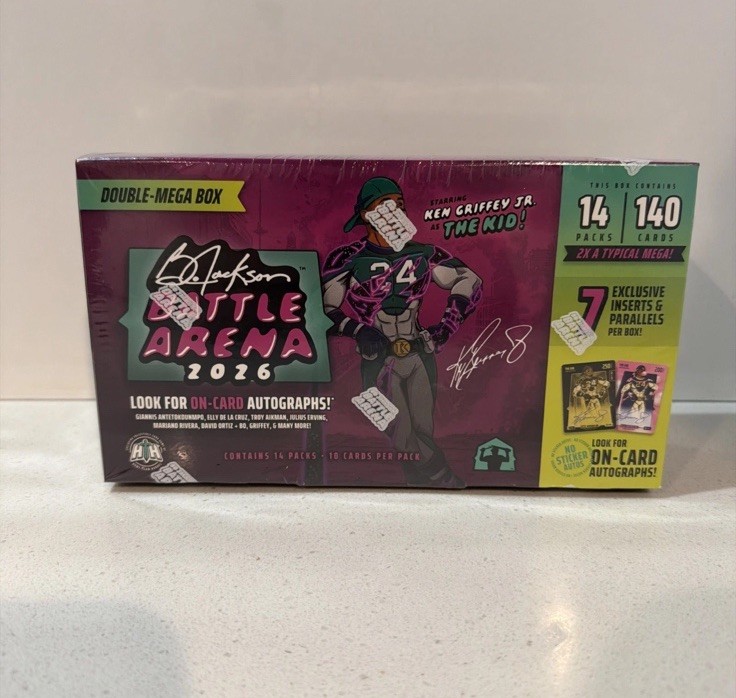 2026 Bo Jackson Battle Arena Ken Griffey Jr Edition Set Double