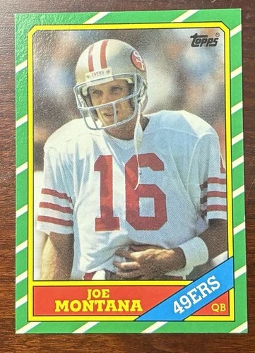 1986 Topps #156 Joe Montana - Looks NM/MT+ Centering Looks Perfect