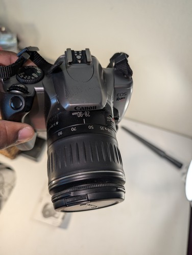 Canon EOS Rebel Ti / 300V 35mm SLR Film Camera with 28-90 mm lens Kit - Picture 4 of 8