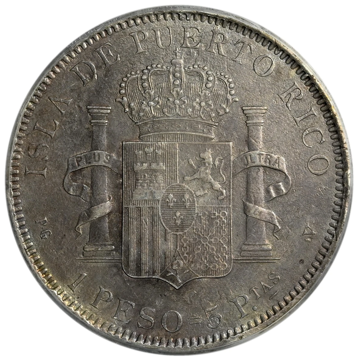Las mejores ofertas en 1895 año de monedas de Puerto Rico | eBay