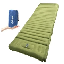  Insulated Sleeping Mat for Camping,50D Poly Pongee Fabric,Wear Single