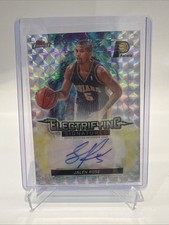 2025-26 Topps Finest - Electrifying Signatures Geometric Jalen Rose #ESG-JR (AU)