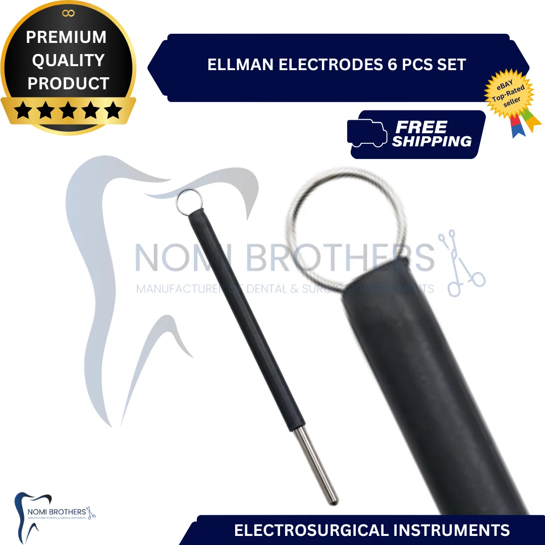 Ellman Electrodes 6 Pcs Set RF Electrosurgical Surgical Electrode Tips image 5
