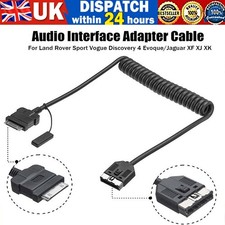iPod iPhone Interface Audio Cable Lead Range Rover Sport For Land Rover Jaguar  