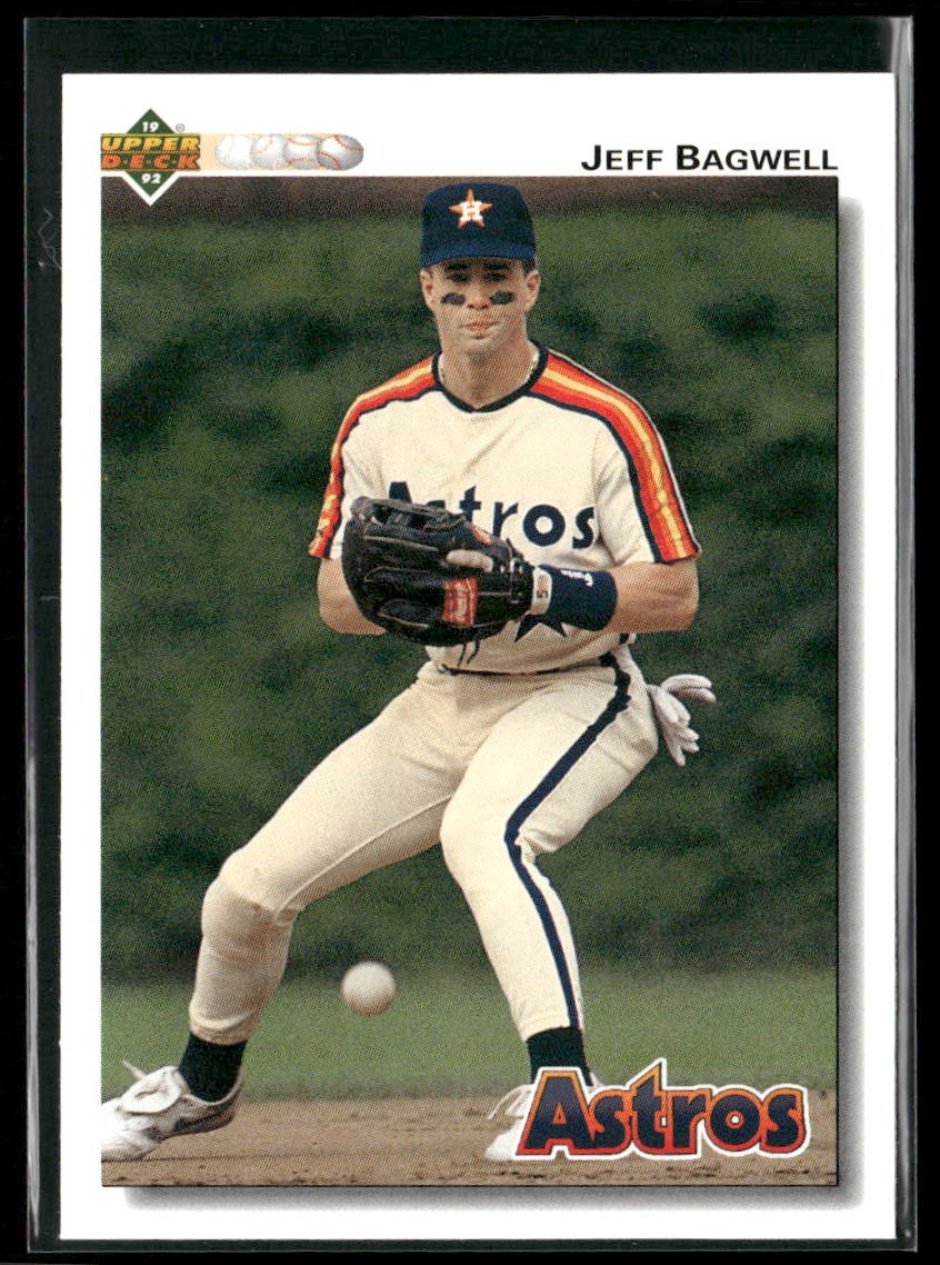 Jeff Bagwell 1992 Upper Deck Baseball Factory Set Gold Hologram #276