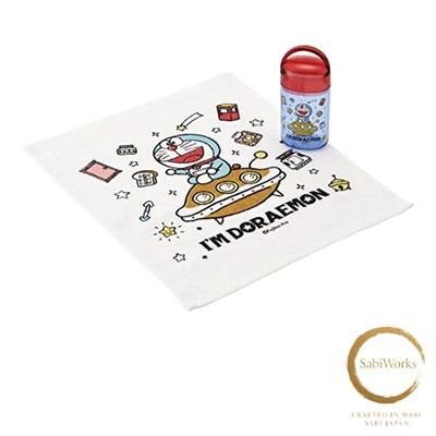 New Skater (SKATER) antibacterial towel set case with case i'm Doraemon Space