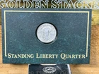 Danbury mint 1925 Standing Liberty Quarter in stone type holder