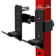 Yes4All Power Rack Attachment – J-Hook Barbell Fit 2x2 or J-Hook Barbell Fit 3x3