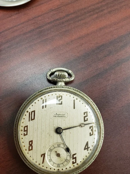 Imperial non magnetic pocket clearance watch