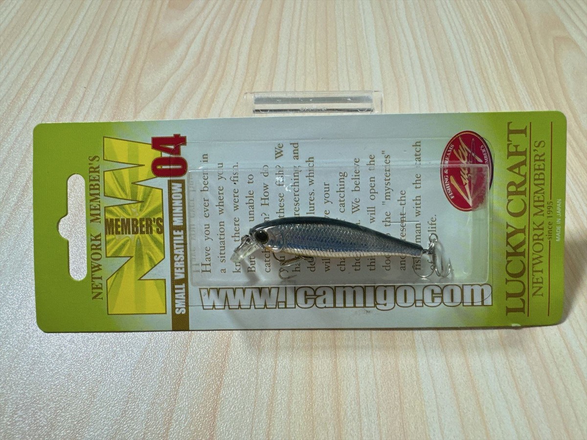 LUCKY CRAFT NETWORK MEMBER'S 04 Small Versatile Minnow NEW