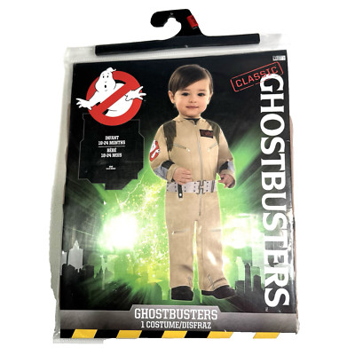 Ghostbusters, Halloween Costume Jumpsuit for Baby Infant 18-24 Months Unisex