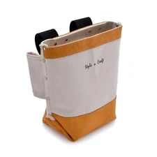 Style n Craft 97515 - Bolt Bag in Heavy Duty Canvas & Suede Leather Combination