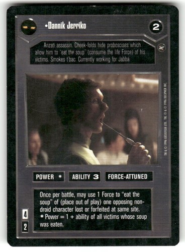 Star Wars CCG A New Hope BB Limited Rare & Uncommon DS Dark Side Singles SWCCG - 第 6/51 張圖片