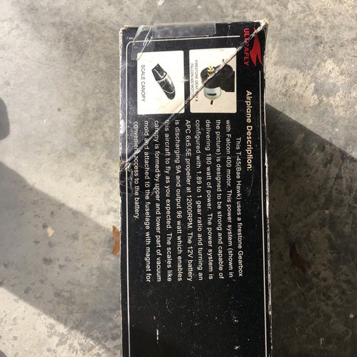 RC Jet Model T-45 Hawk In Original Box Made in Taiwan - Picture 4 of 7