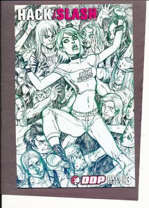 Hack Slash 3 Sketch Error Variant Nm 9 4 The Series Seeley Cassie Vlad Ebay