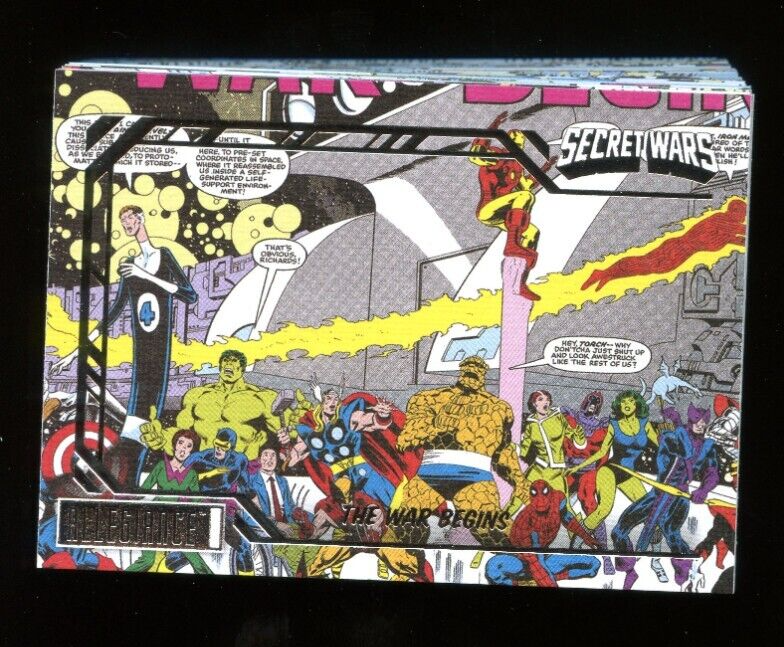 2024 Marvel Allegiance Secret Wars Canvas Chapters Complete Set 90