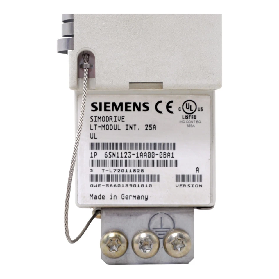 SIEMENS 6SN1123-1AA00-0BA1 + 6SN1118-0DM11-0AA1 SIMODRIVE 611 LEISTUNGSMODUL - Bild 3 von 4
