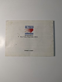 Win, Lose or Draw (Nintendo Entertainment System, NES, 1990) game + manual