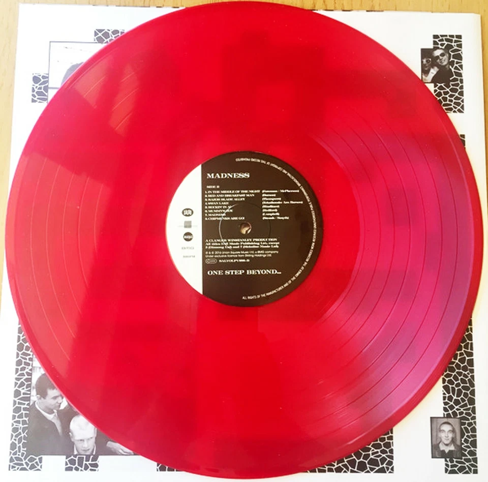 2-TONE MADNESS LP One Step Beyond RED Vinyl Debut Limited Edition SEALED - Image 3 of 4