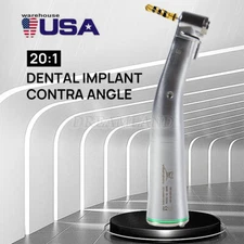 Dental Fiber Optic 20:1 Implant Contra Angle Handpiece SU-W20