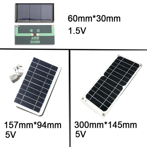 5V 10W Solar Panel Output USB Outdoor Portable Solar System Cell Phone Charger S - Photo 15 sur 17
