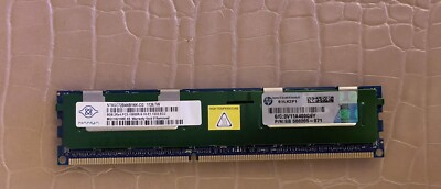 500205-071 HP 8GB 2RX4 PC3-10600R ECC REG DDR3 MEMORY 500662-B21 501536-001