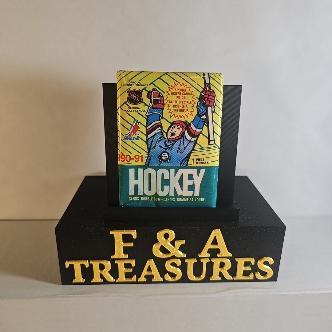 1990 91 Opee Chee Hockey cards 2 Wax packs 1990 91 Opee Chee Hockey cards 2 Wax packs