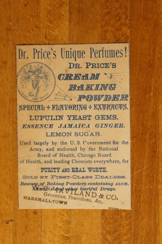 Antique Victorian Trade Card Marshalltown Iowa - Picture 3 of 3