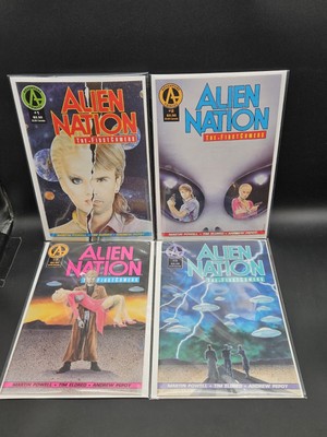 Alien Nation, The First Comers, Complete Set 1-4 (1 2 3 & 4), Adventure Comics,