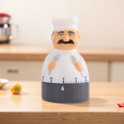 Chef Kitchen Timer 60 minute Count-Down Cooking Baking Digital Alarm ...