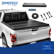 8FT Lock Hard 3-fold Tonneau Cover FOR 2015-2024 FORD F-150 TRUCK Long Bed